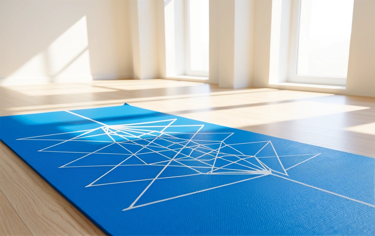 Detaliu saltea fitness Bluer Harbor Life